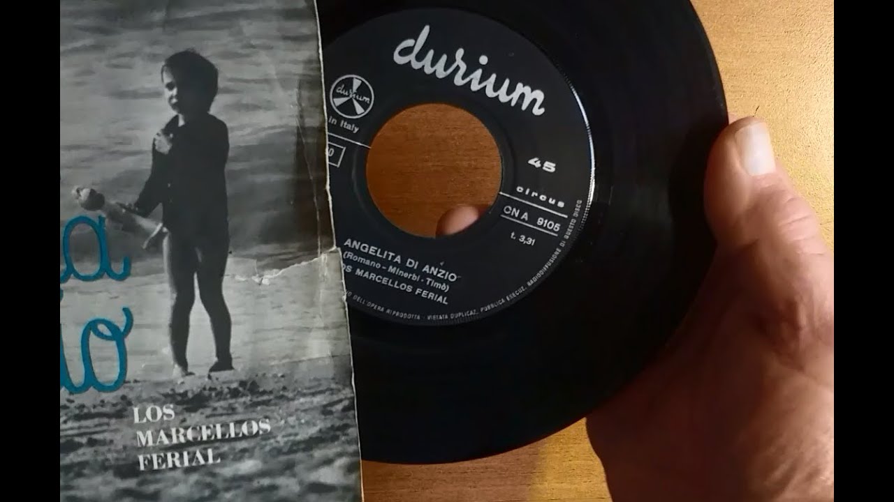 ANGELITA di ANZIO - Los Marcellos Ferial, disco del 1964. Storia vera di una bimba di 5 anni da sola