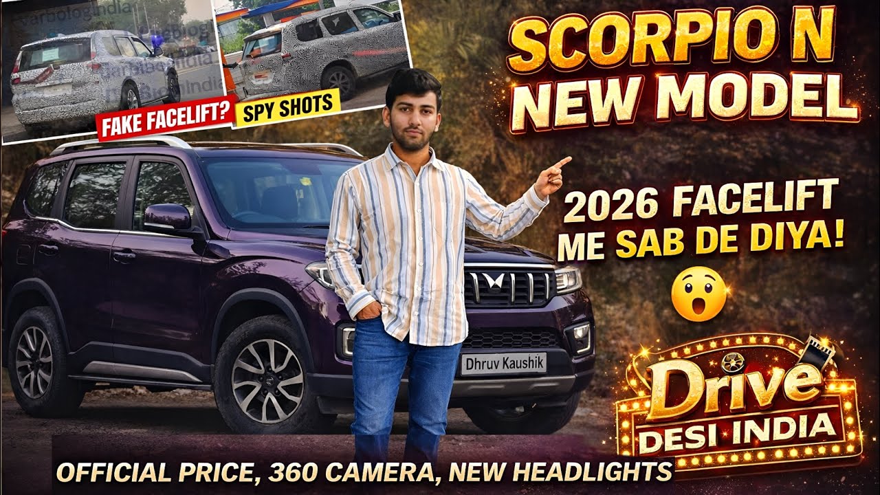 Big Daddy is Back! 🔥 2026 Mahindra Scorpio N Facelift: Full Details & New Features