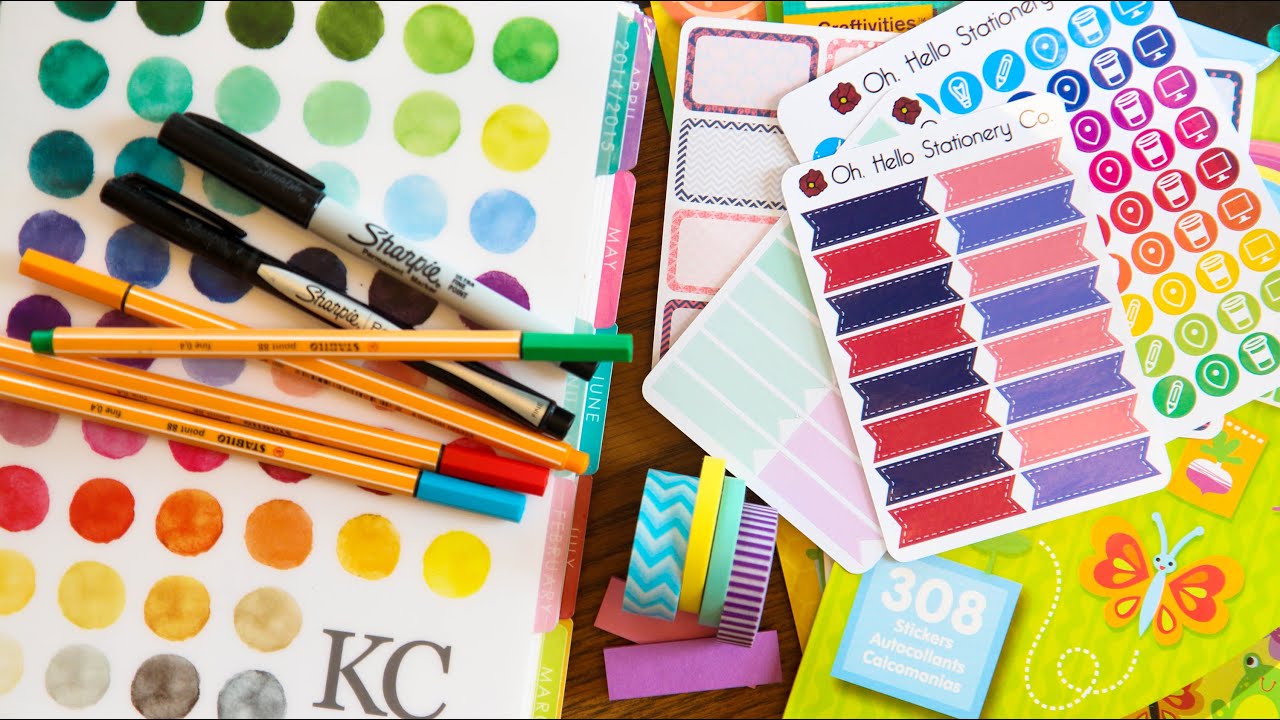 Planning 101: What You Need to Get Started With Planner Decorating