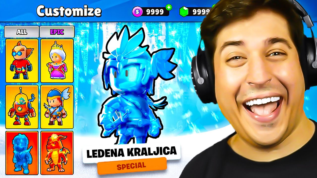 NOVI SPECIAL SKIN U STUMBLE GUYS🧊? *bankrotirat cu radi njega*
