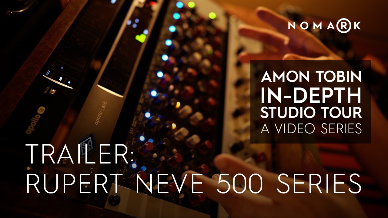 Amon Tobin Studio Tour Episode Two: Rupert Neve 500 Series (Trailer)