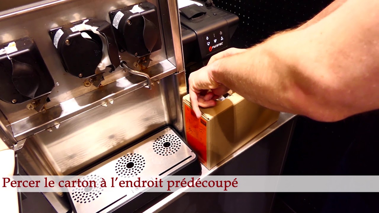Cafés FOLLIET - Remise en marche de votre machine à jus de fruits PALMERA