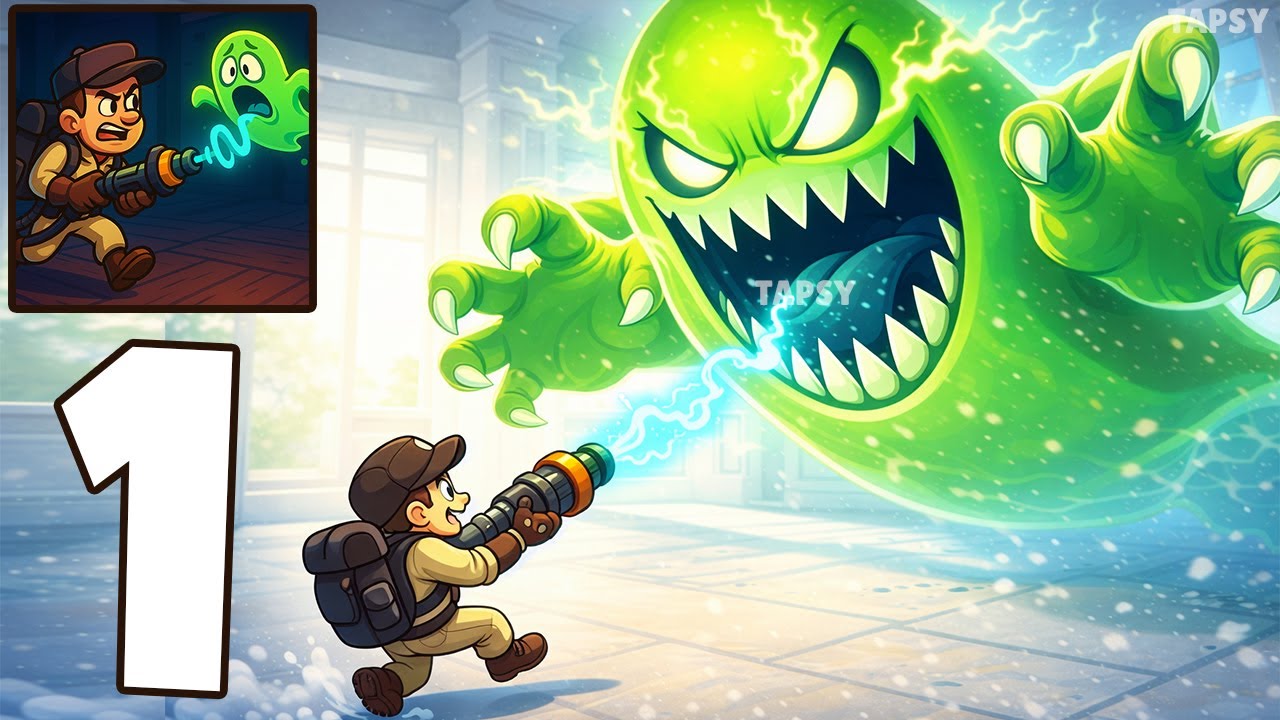 👻Ghost Invasion Gameplay Walkthrough Part 1 &ndash; First Levels & Spooky Battles (Android, iOS)