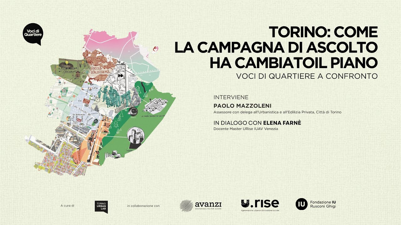 Voci di quartiere a confronto | Torino: come la campagna di ascolto ha cambiato il Piano