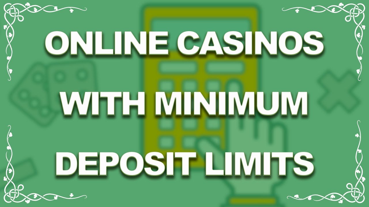 Kasyna online z minimalnymi limitami depozytu (najlepsza piątka w USA)