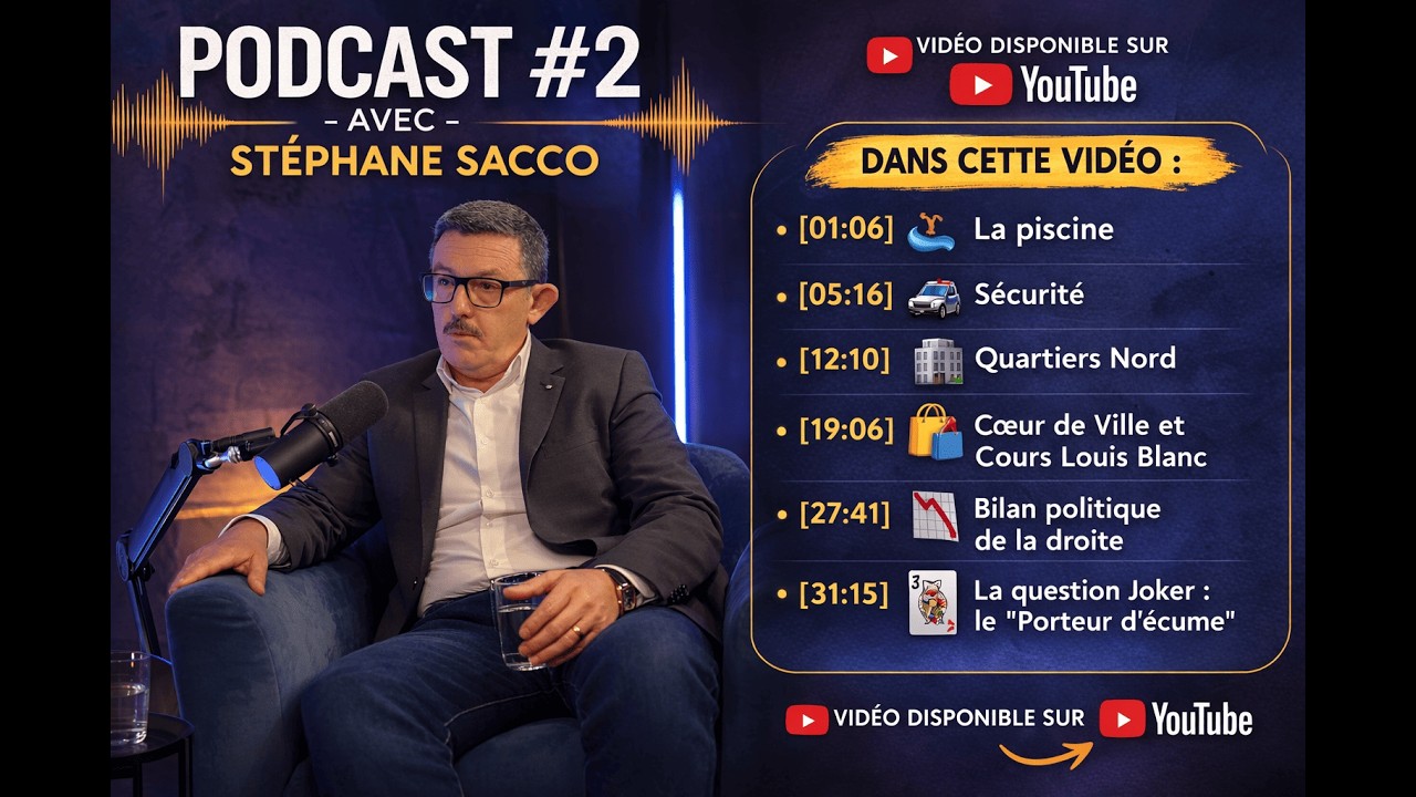 Stephane SACCO - Podcast #2 - Uni·e·s à Gauche pour La Seyne