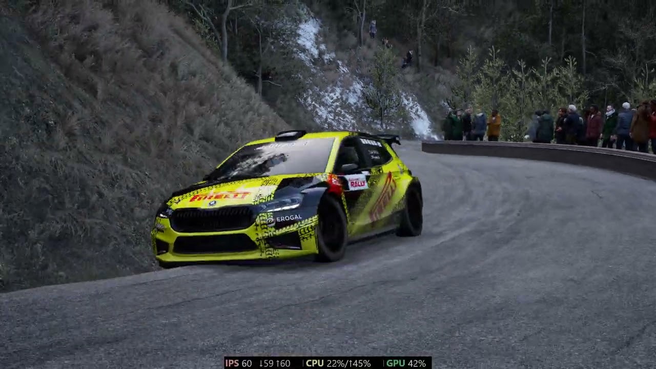 Assetto Corsa Rally v0.3 MONTE CARLO - Sisteron Mézien - Skoda Fabia RS Rally 2 - CAMMUS C5