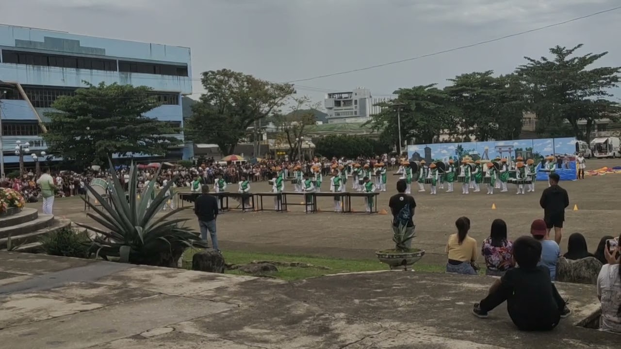 Dulag National High School Drum & Bell Corps in Banda Rayhak Tacloban 2022