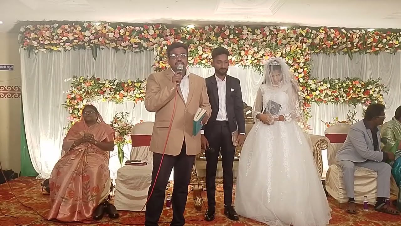 Bro Samuel & Sis Buelah Marriage...Solominaized by Rev.A.Ajay Kumar, Immanuel AG Church, Turkayamjal