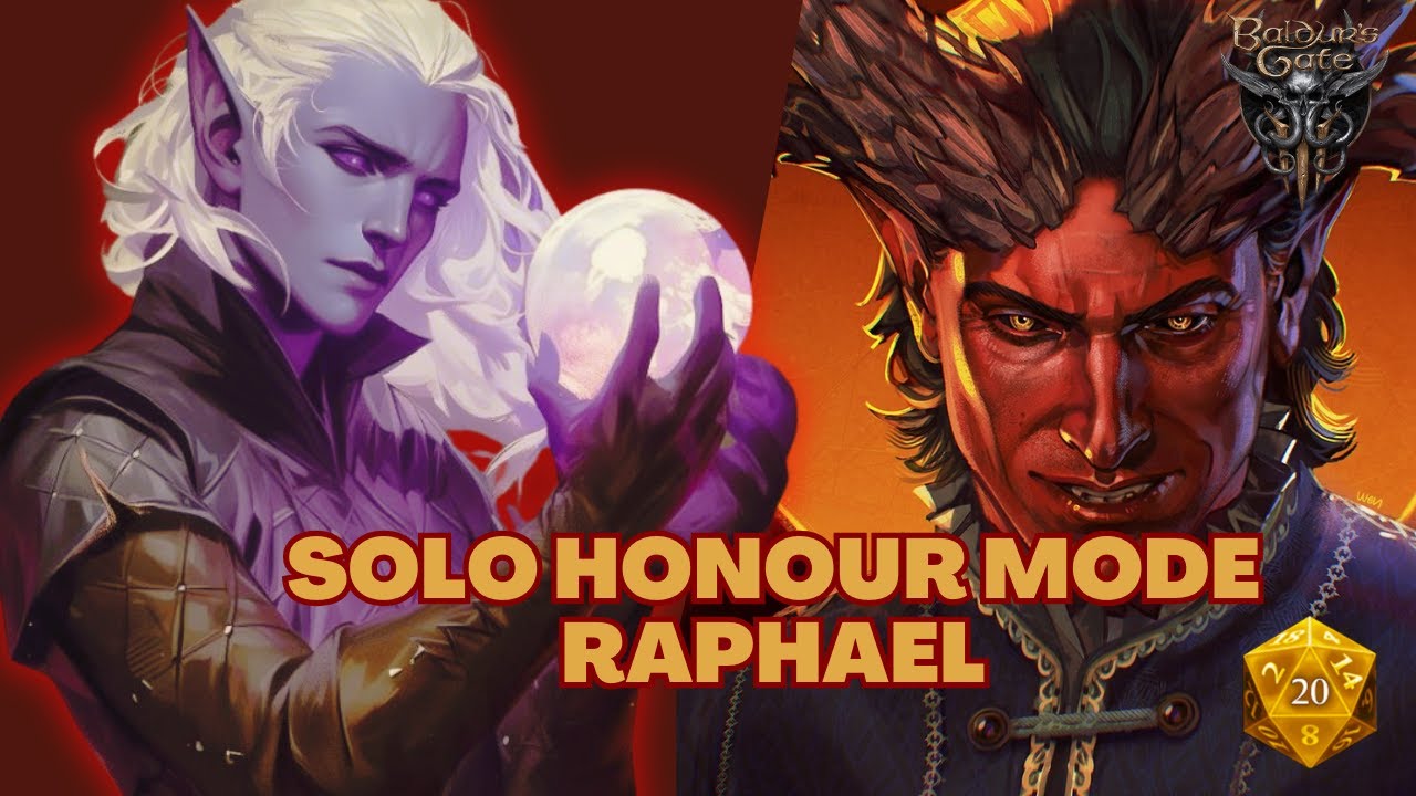 Draconic Sorcerer Solo Honour Mode - Raphael | Baldur's Gate 3