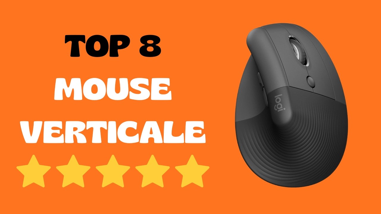 I 8 Migliori Mouse Ergonomici 2026  da 11 a 95 Euro!