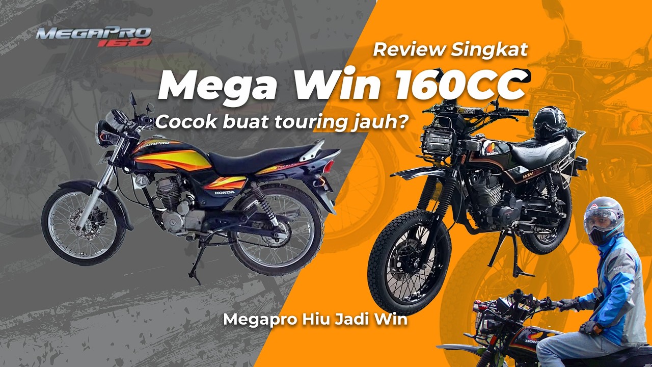 Review Singkat Megapro Win 160CC Dari Honda Win Beralih Ke Megapro Win