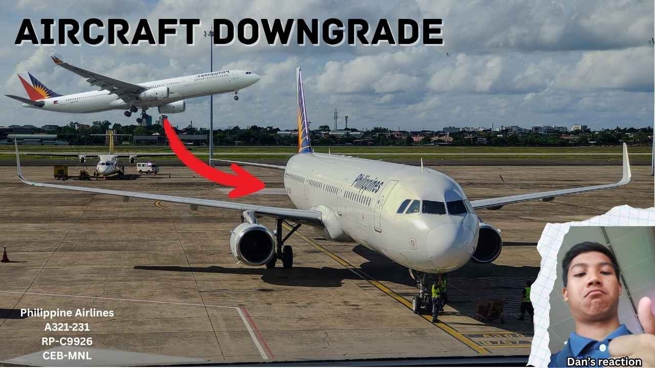 Снижение класса самолета | Philippine Airlines A321 | CEB-MNL | 26-й видеоблог о путешествиях