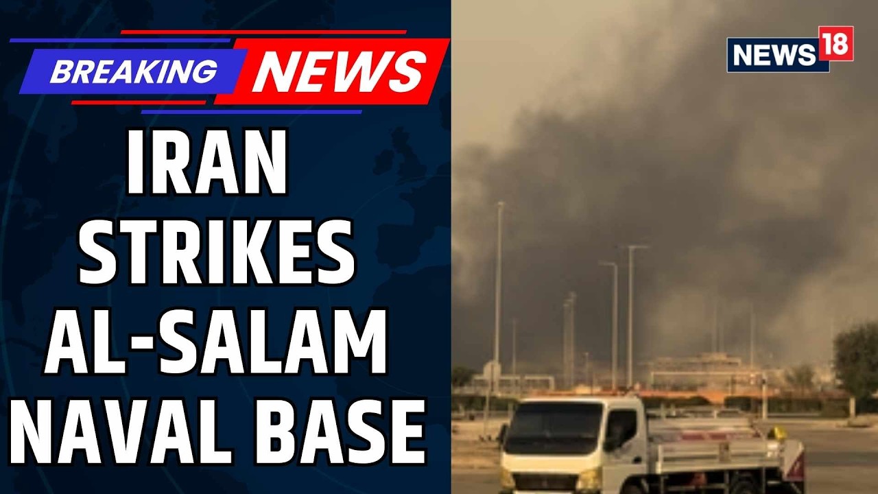 US Iran War | Iranian Drones Strike Al Salam Naval Base In Abu Dhabi With No Casualties | News18