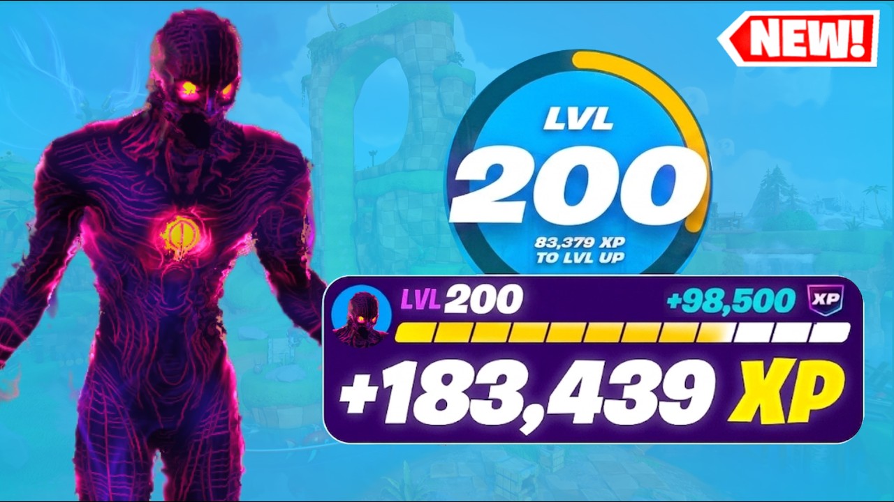 NEW *BEST* AFK NO TIMER Fortnite XP MAP How To LEVEL UP FAST in CHAPTER 7 SEASON 4 (Max Battle Pass)
