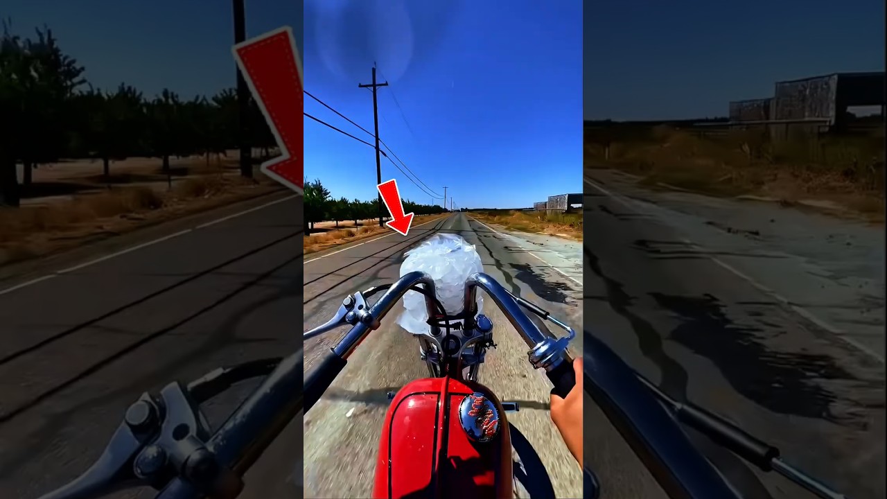 Why Do Motorcyclists Put Ice on Their Handlebars? 🧊🏍️