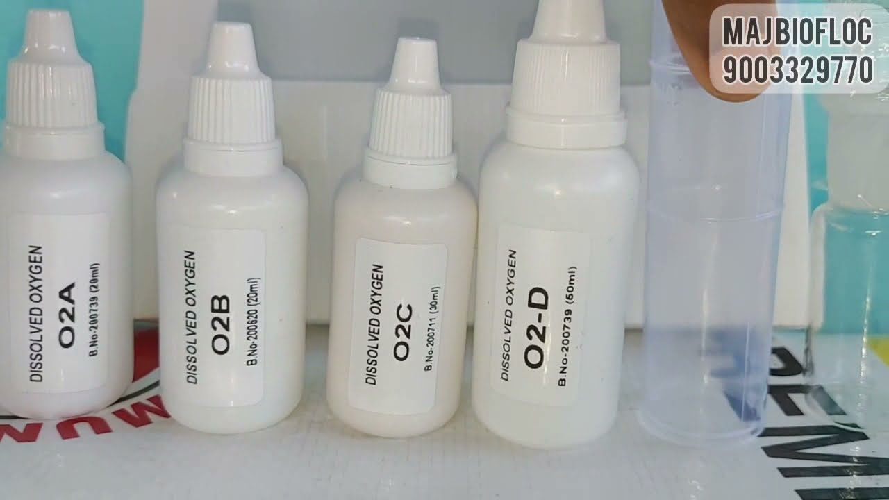 How to Check Dissolved oxygen in Biofloc tank || MAJ Biofloc || DO test kit || Test Dissolved Oxygen