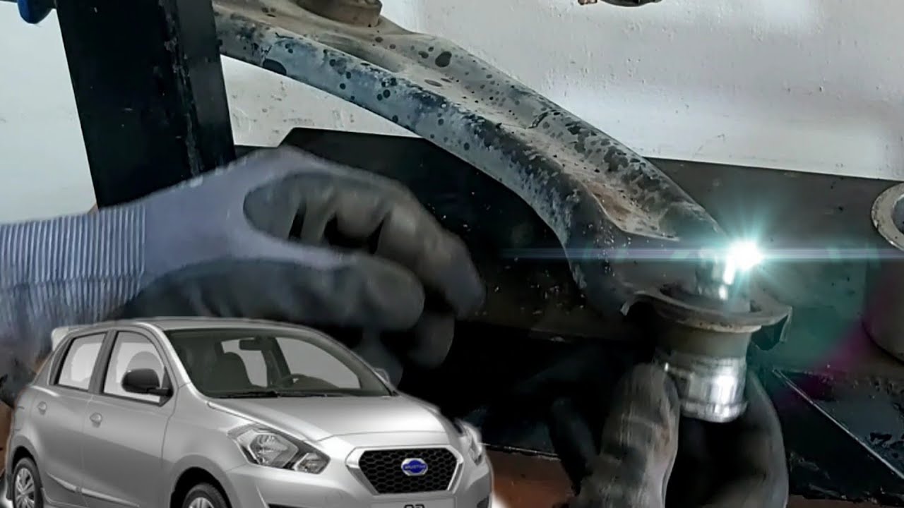 Cara Melepas Lower Arm dan Mengganti Ball Joint Datsun Go