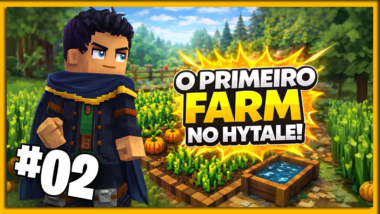 Essa Simples Plantação MUDA o Início do Hytale - EP 02