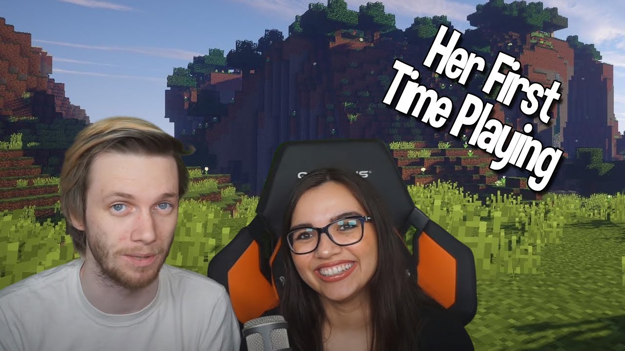 My Girlfriend Plays Minecraft For The First Time