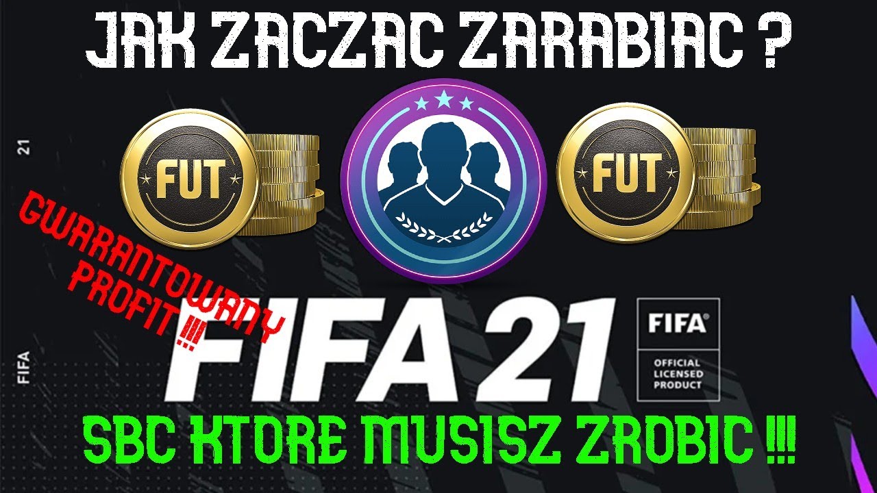 Jak zacząć zarabiać coinsy ? 5 NAJBARZIEJ OPŁACALNYCH SBC, PEWNY ZYSK 🔥🔥🔥 PORADNIK HANDLU FIFA 21 UT