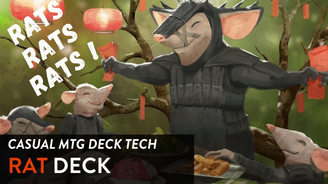 MTG DECK TECH 12: RAT DECK / RAT TRIBAL
