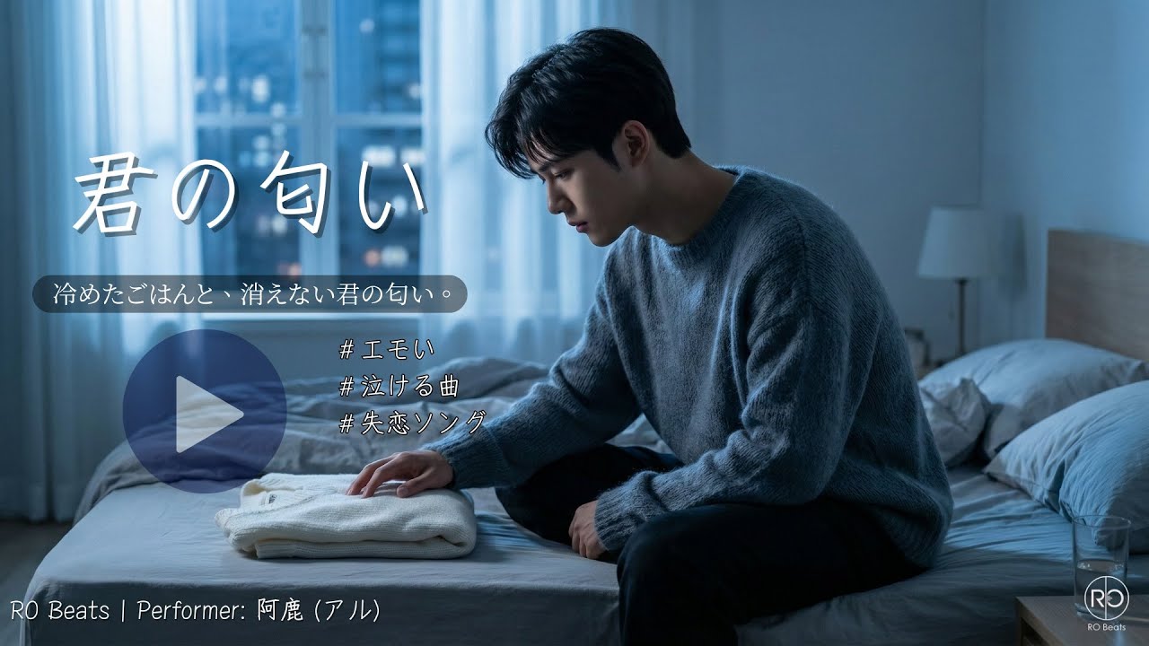 【君の匂い】 / RO Beats 心に刺さる１曲 💔 最後に残されたのは、服に染み付いた君の記憶だけ。#JPOP #泣ける曲 #失恋ソング