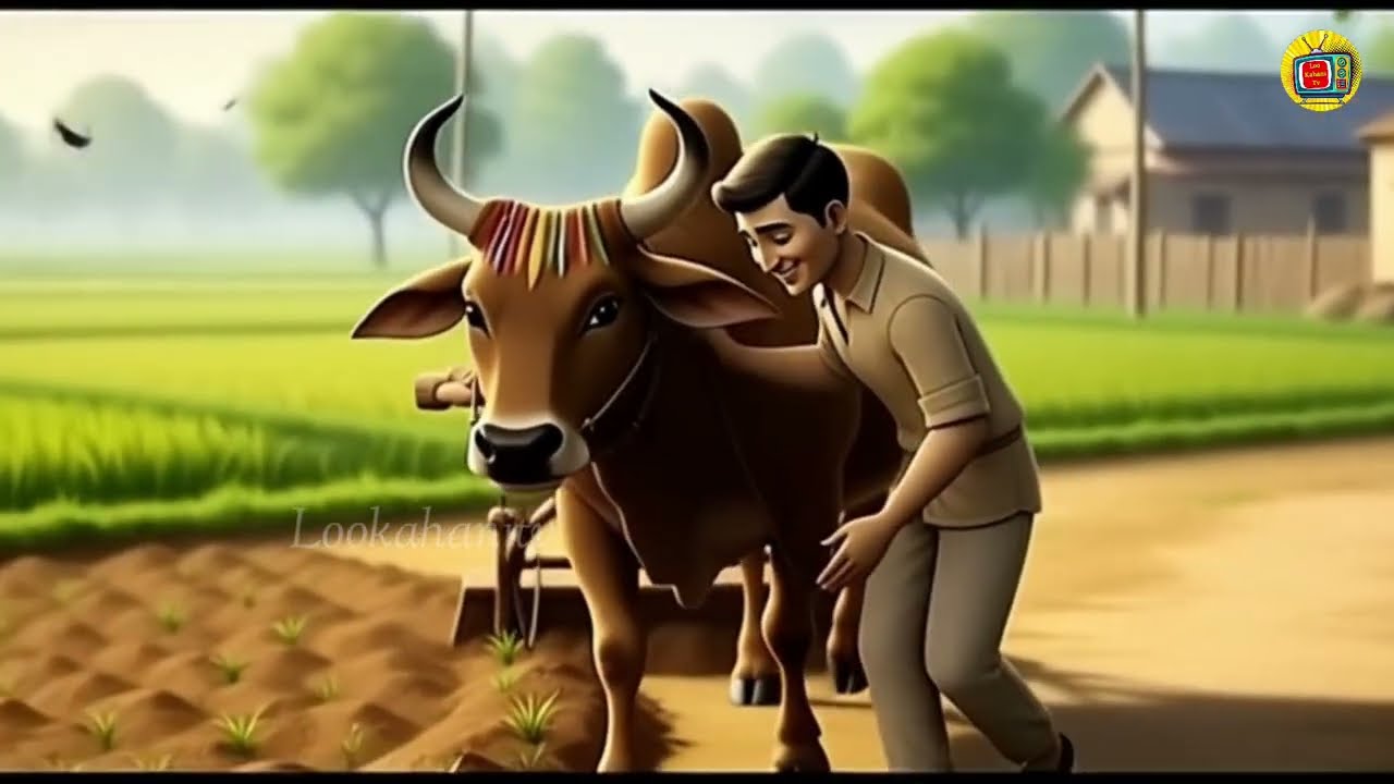 Insan Aur Cow Ka Rista Ki Kahani  | Hindi Kahani | Kahaniyan  | cartoon story | chalak lomdi story
