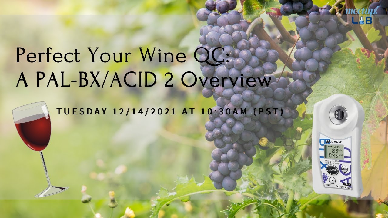 Perfect Your Wine QC: A PAL-BX/ACID 2 Overview