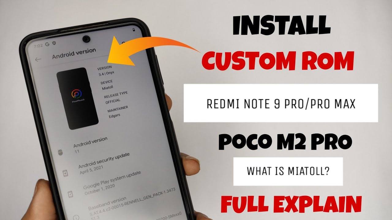 How To Install Custom Rom Redmi Note 9 Pro/Pro Max & Poco M2 Pro | Full Guide 2021 ⚡⚡