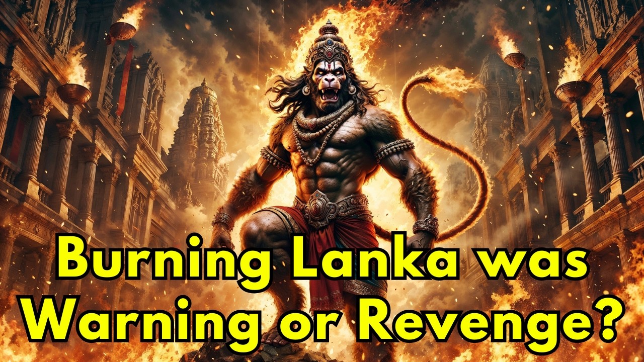Why Hanuman Really Burned Lanka (It Wasn't Just Anger)