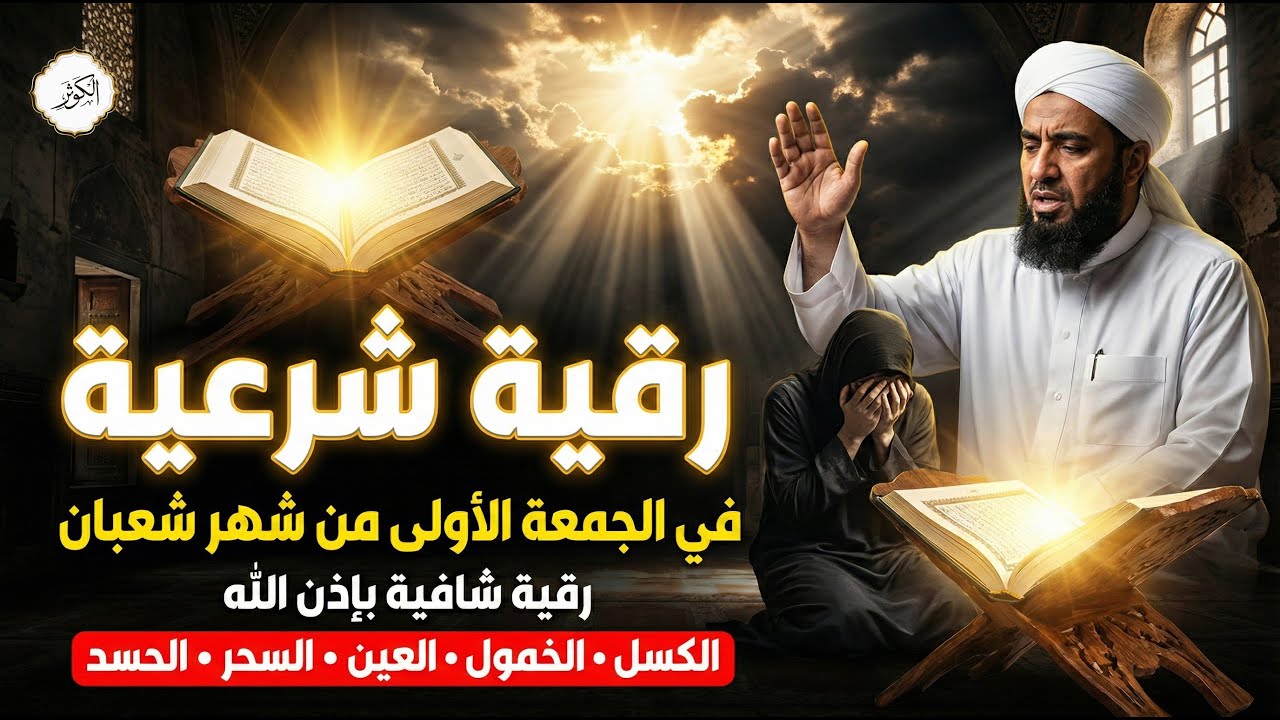 أفضل رقية شرعية في الجمعة الأولى من شعبان | علاج الحسد والسحر والعين | حفظ وتحصين المنزل