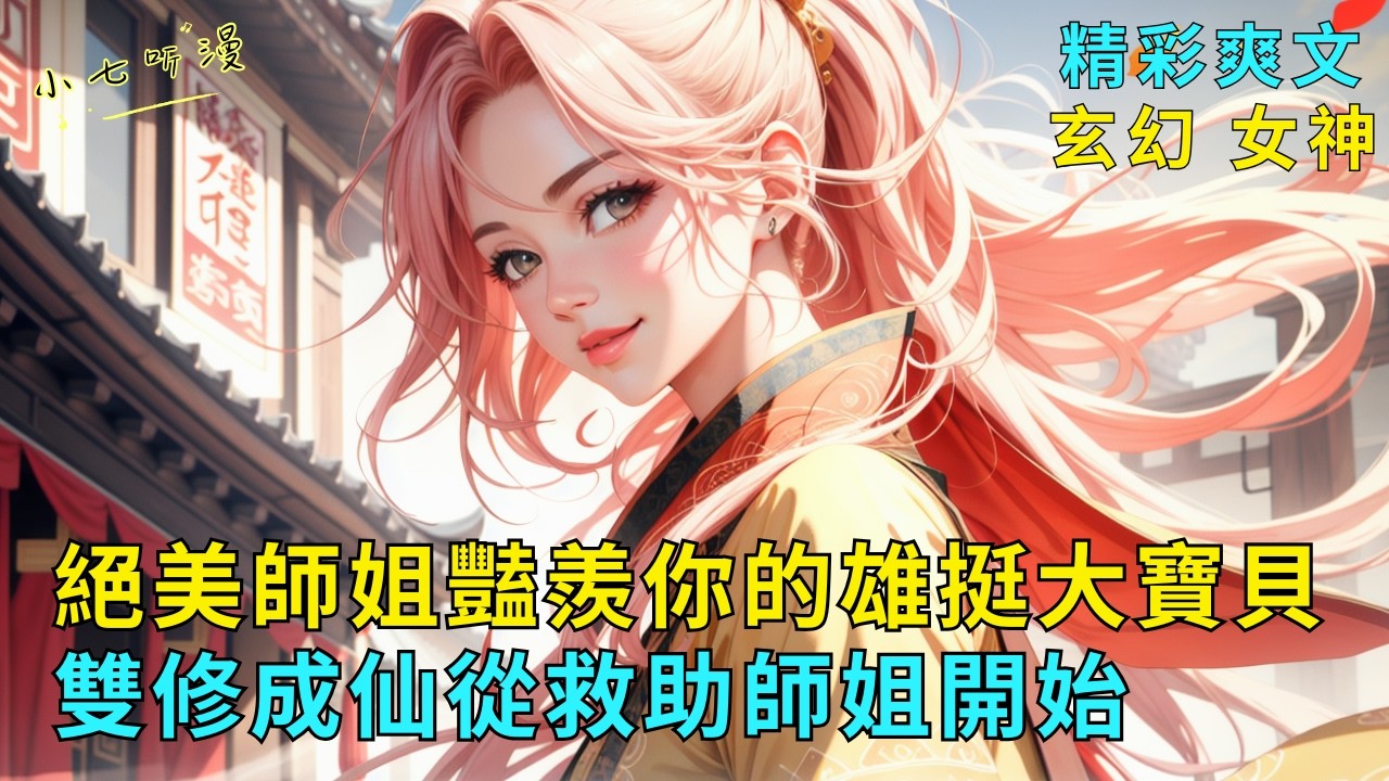 超長爽文《絕美師姐豔羨你的雄挺大寶貝，雙修成仙從救助師姐開始》你身懷逆天大寶貝，讓絕美仙子豔羨不已。她本來想騎上狠狠白嫖，奈何你過於雄挺，這個仙怎麼修得越來越不對勁了？EP1#爽文 #漫畫小說