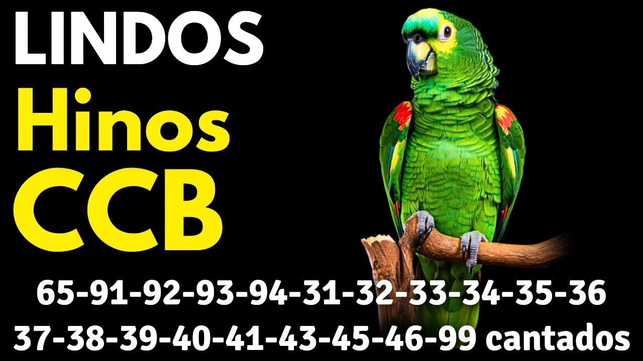 HINOS CCB 65-91-92-93-94-31-32-33-34-35-36-37-38-39-40-41-43-45-46-99 cantados