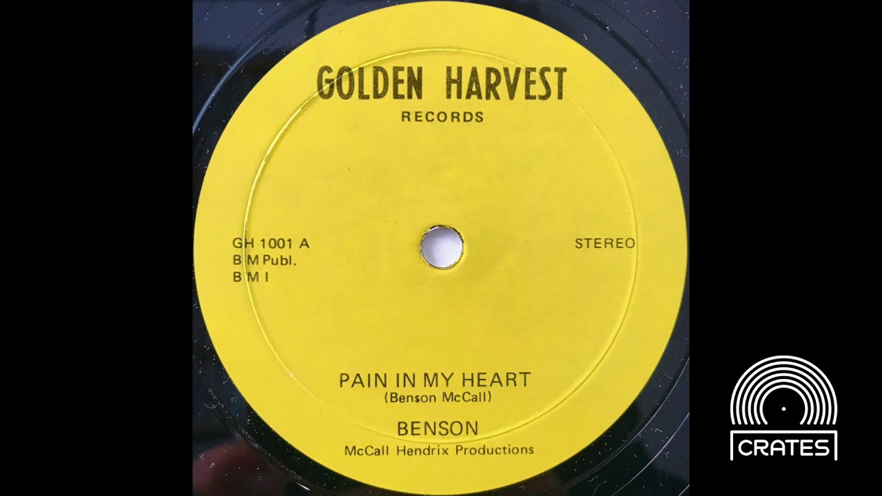 Benson - Pain In My Heart (1982 Golden Harvest Records)