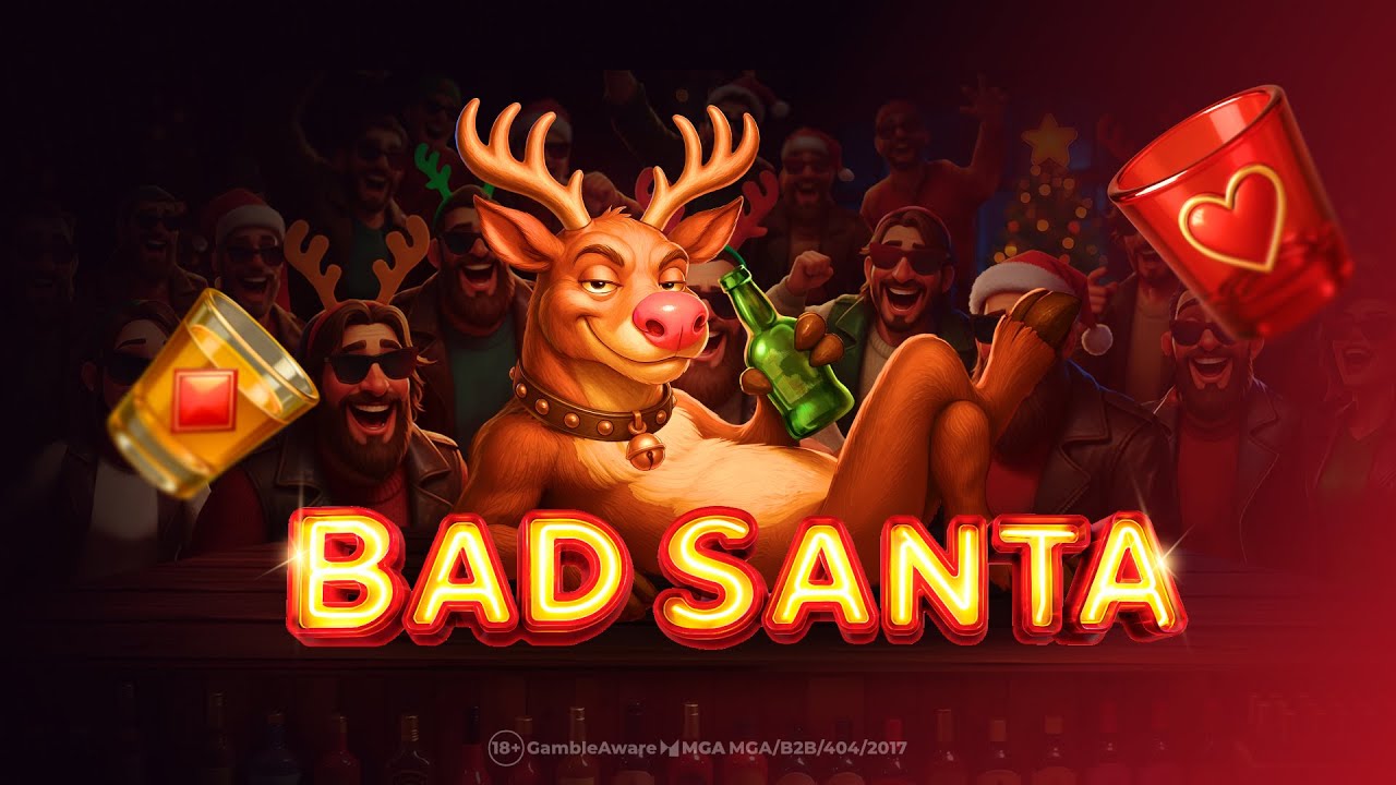 Bad Santa 🍺 &ndash; Santa's Night Off | New slot from Endorphina | 2025 | Endorphina Games