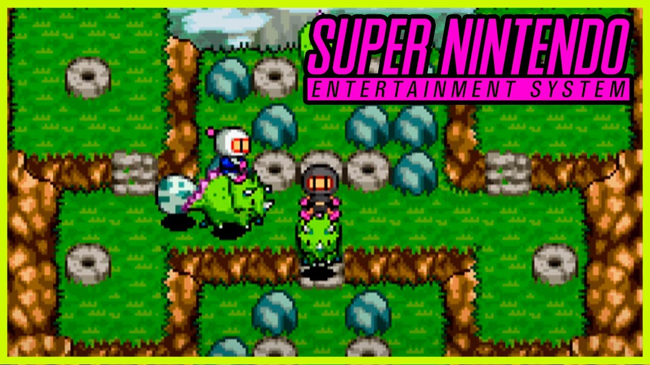 SNES Gameplay - Super Bomberman 4 [2 Players]