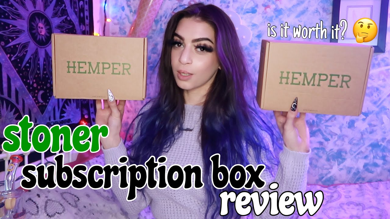 Hemper Stoner Subscription Box Review | blunt_bae_