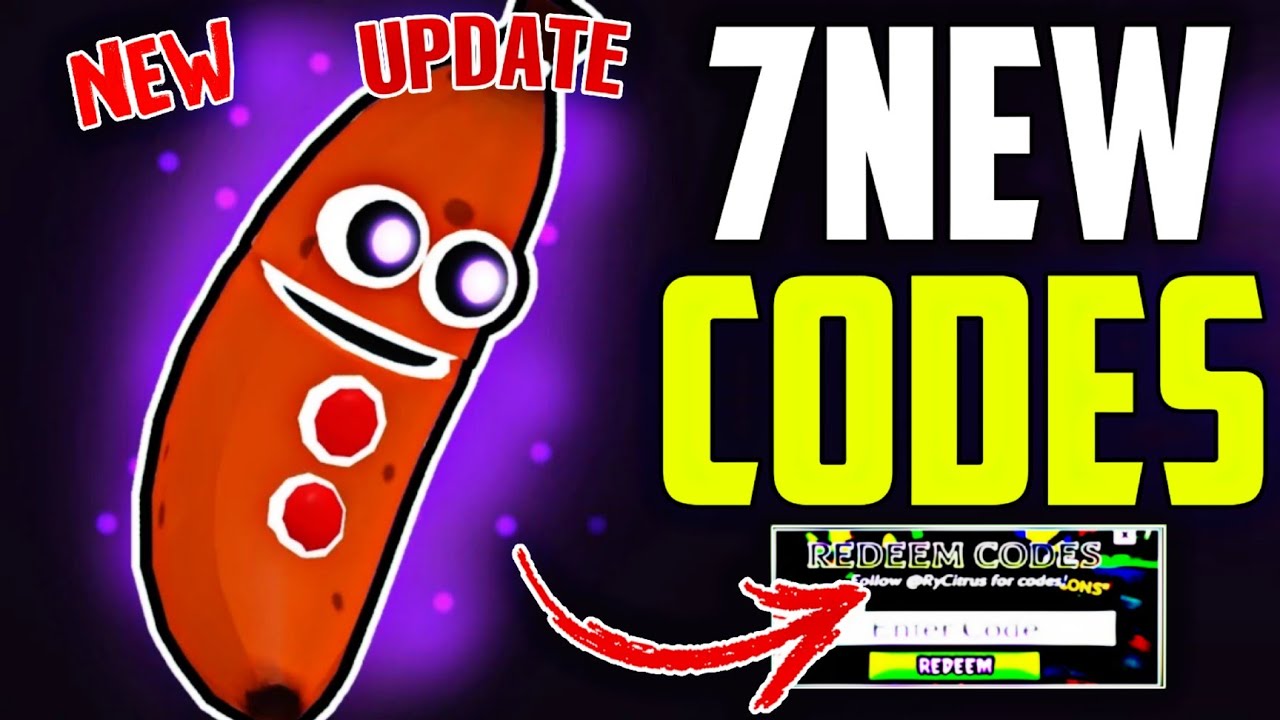 ❄️WINTER UPDATE❄️ ALL WORKING BANANA EATS CODES IN DECEMBER 2025! ROBLOX BANANA EATS CODES