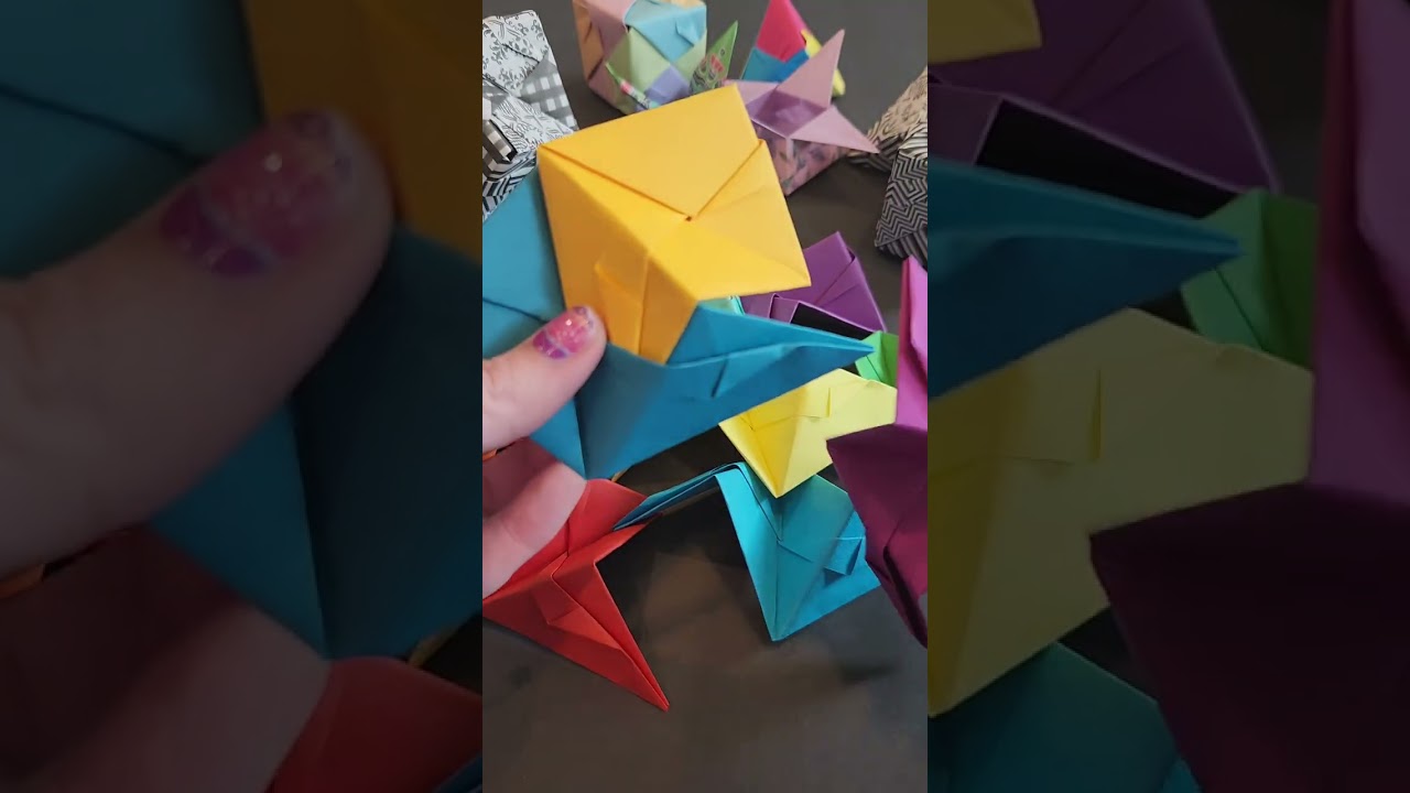 How to make an origami ball