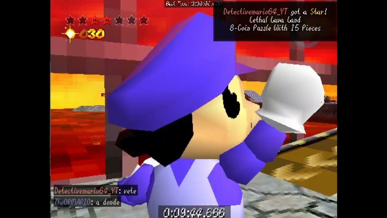 Jugando Mario 64 Con Mis Panas #6