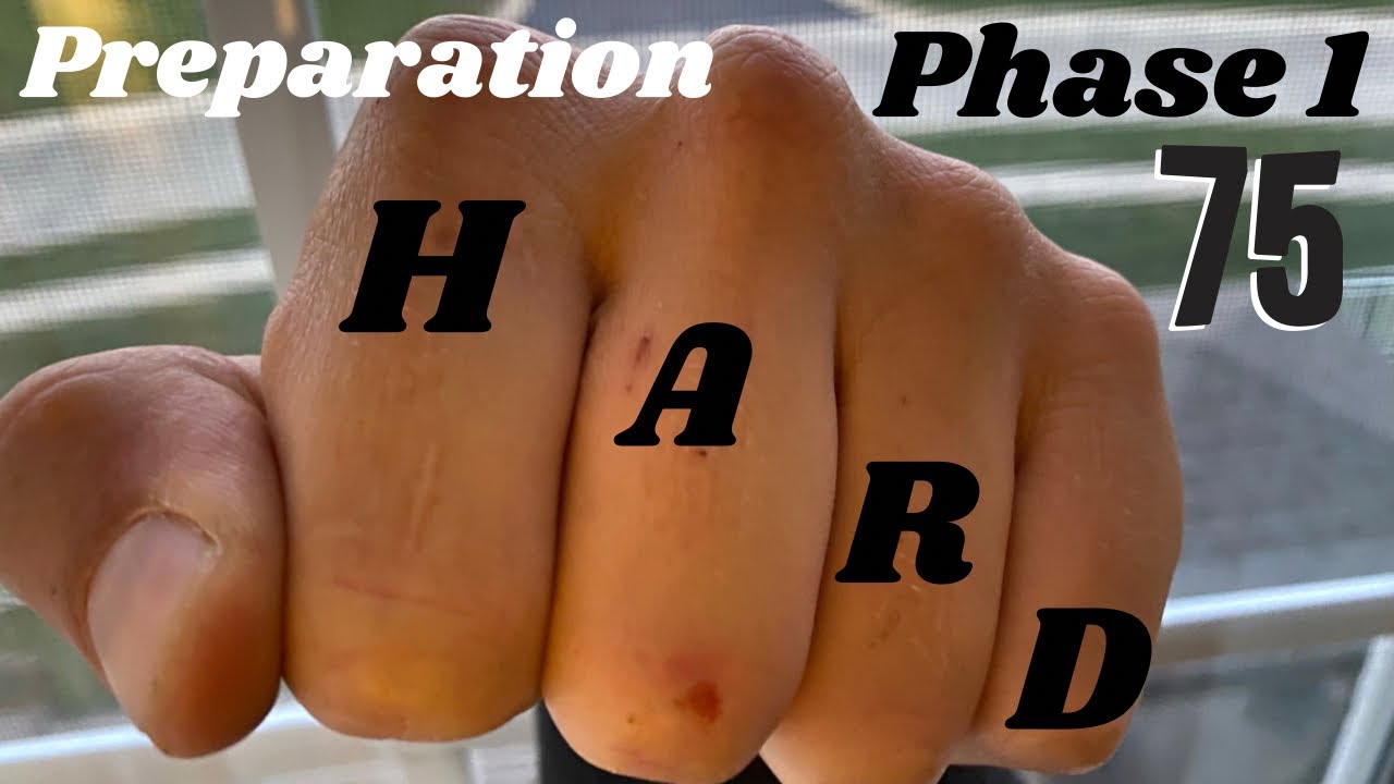 75 Hard Challenge Phase 1 Preparation #workout #healthylifestyle
