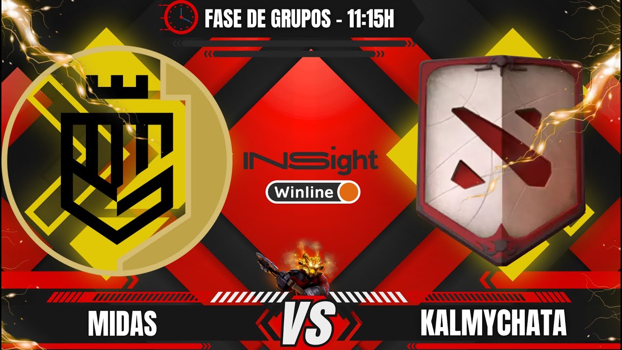 [PT-BR] MIDAS CLUB X KALMYCHATA - FASE DE GRUPOS - WINLINE INSIGHT - @JAPALOKY
