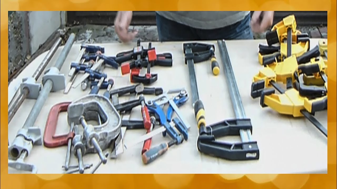 Мои новые струбцины Inforce и обзор Моих давнишних струбцин