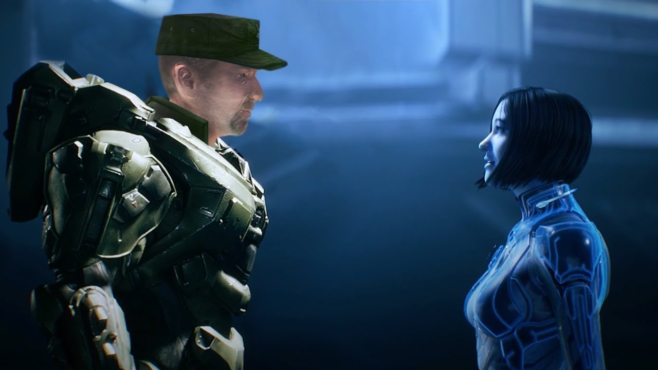 Sergeant Stacker Confronts Cortana