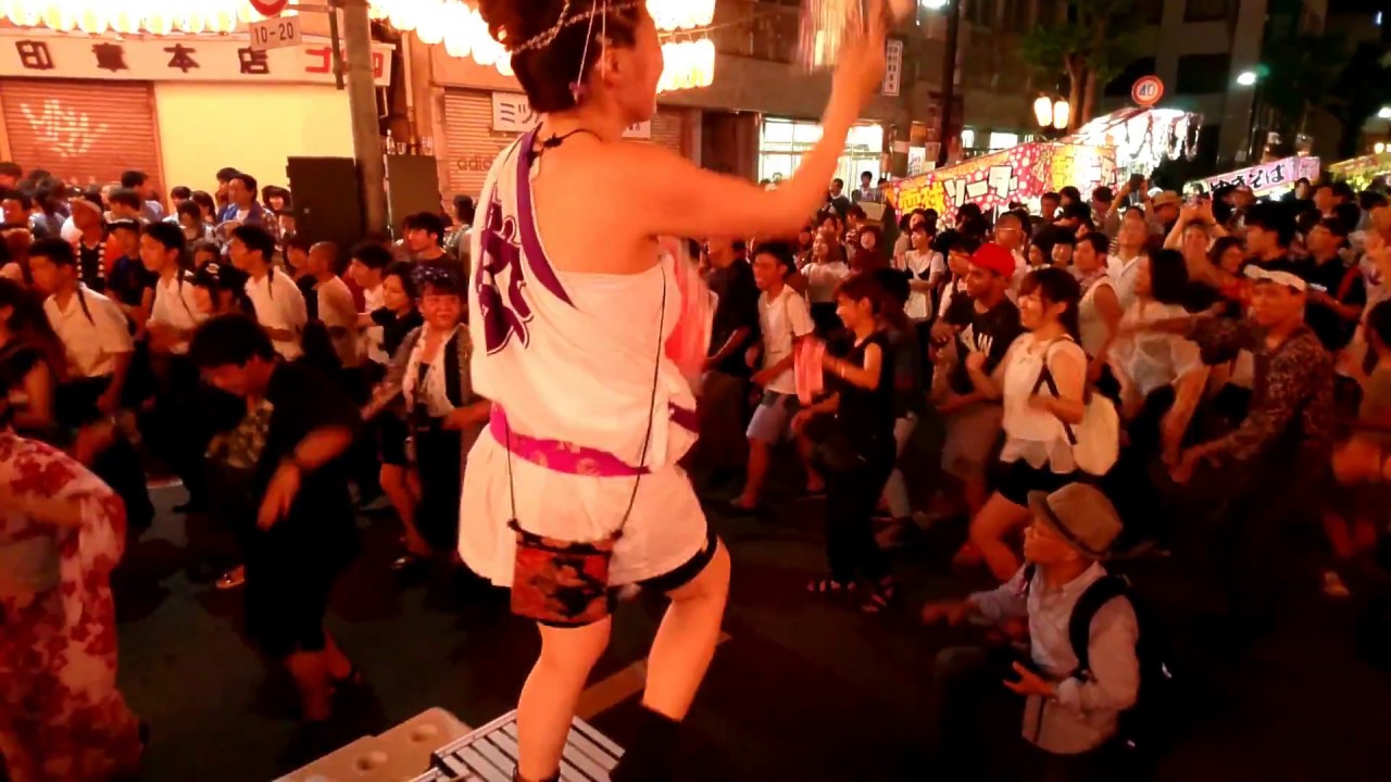 桐生八木節祭りフィナーレ２０１７