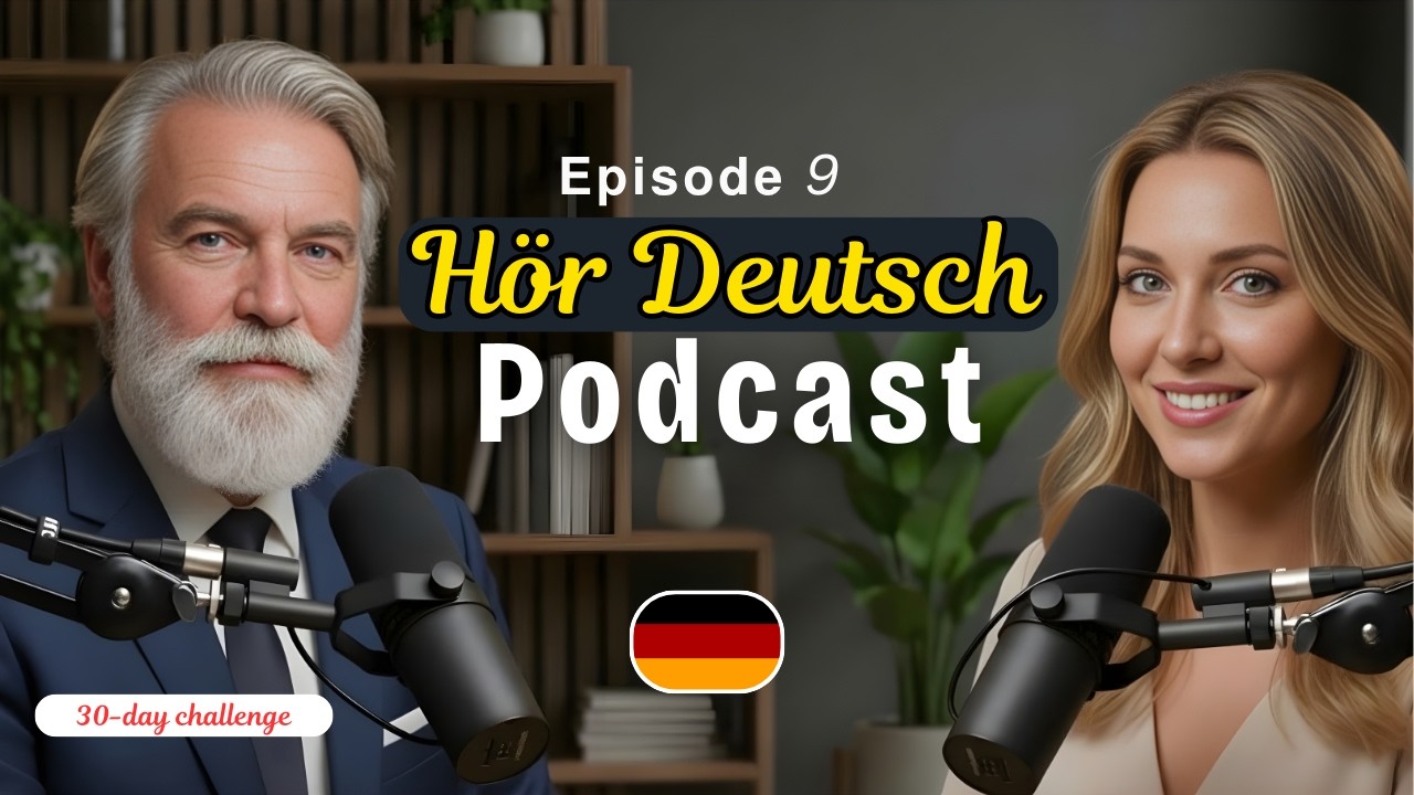 Deutsch lernen im Schlaf - 100 A1-B1 Wörter für fließendes Deutsch.