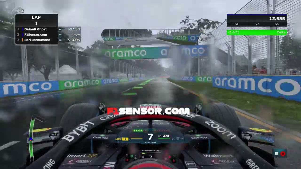 F1 22 Hack    Beating esport player Bari Boroumand in Time Trial Australia