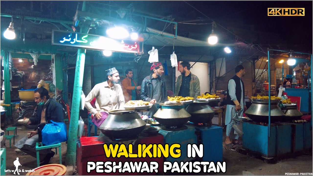 Walking tour in Peshawar City | Pakistan 🇵🇰 | 4K
