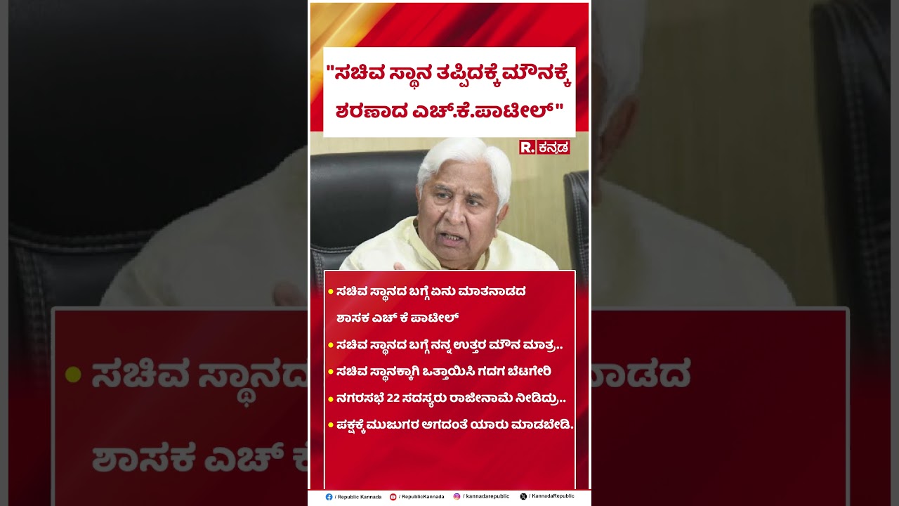 HK Patil : 